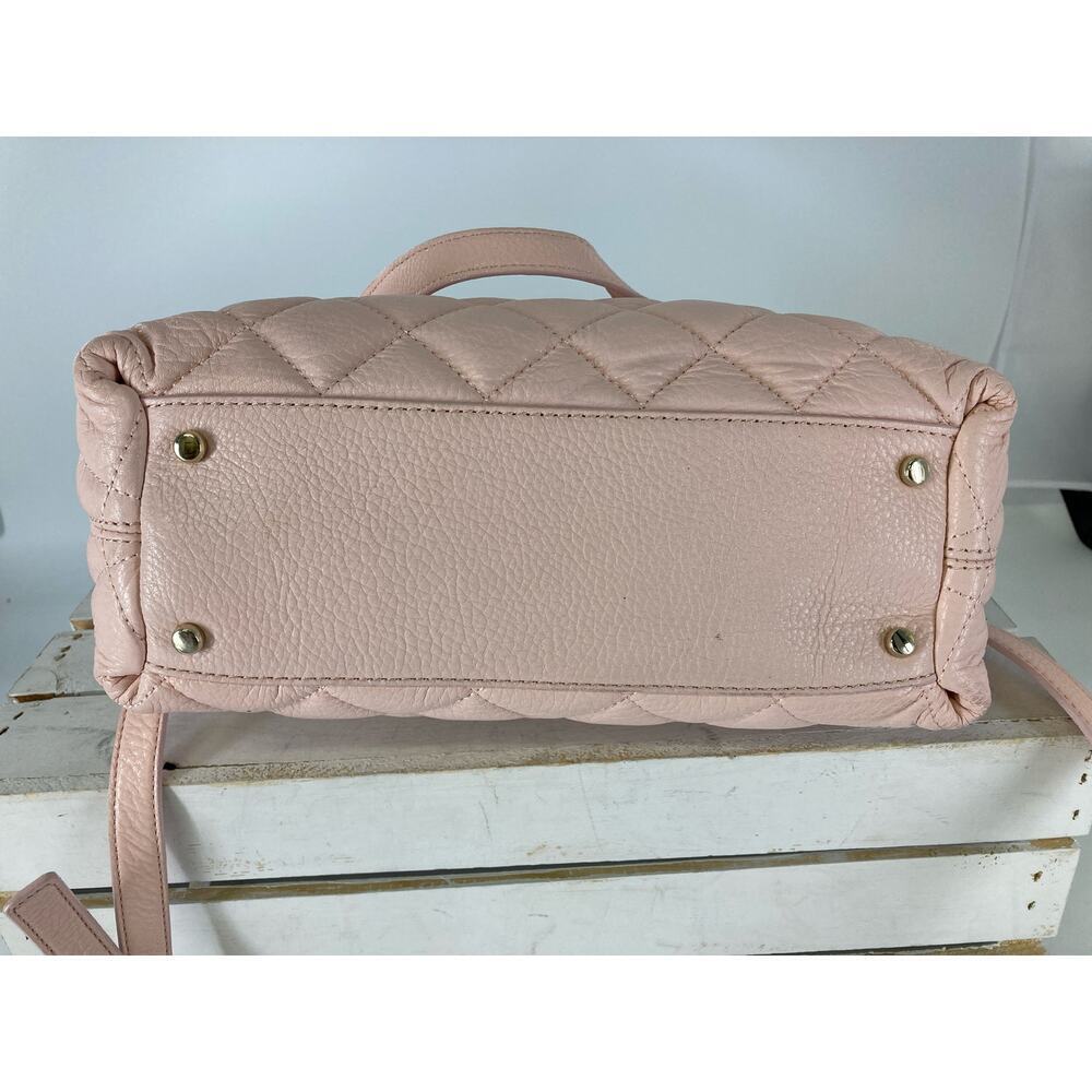 KATE SPADE PINK PUFFED QUILTED LEATHER CROSSBODY BAG (ASIS) - Picture 6 of 16